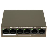 Коммутатор Tenda TEF1106P-4-63W