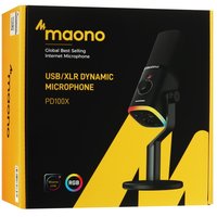 Микрофонный комплект Maono PD100X черный