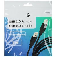 Кабель DEXP USB Type-A - USB Type-B черный 1 м