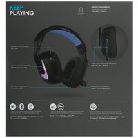 Беспроводные/проводные наушники Logitech G522 Lightspeed  черный 2025