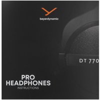 Проводные наушники Beyerdynamic DT 770 M 80 Ohm  черный 2026