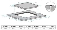 Induksion pishirish paneli Eigen IH-M03