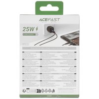Сетевое зарядное устройство ACEFAST A114 черный