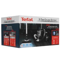 Пылесос  Tefal X-Trem Cyclonic Effitec TW7C89EA черный