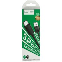 Кабель Hoco USB Type-C - USB Type-A черный 1 м