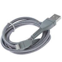 Кабель DEXP Lightning 8-pin - USB Type-A серый 1 м