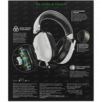 Проводные наушники Razer BlackShark V2 X  белый 2022