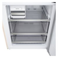 Холодильник с морозильником   LG GC-B640FEKM бежевый