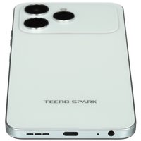 6.67" Smartphone Tecno SPARK 40 256 GB white