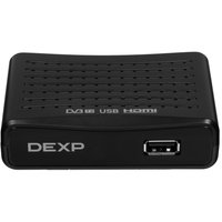 Приставка для цифрового ТВ DEXP HD mini 32 черный