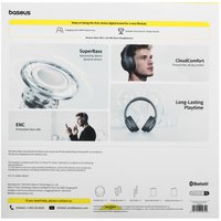 Беспроводные/проводные наушники Baseus Bass BH1 Lite  черный 2025