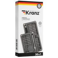 Отвертка с набором насадок Kranz KR-12-4752