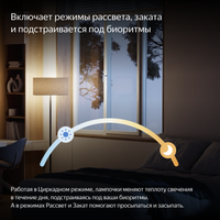 Умная светодиодная лампа Яндекс YNDX-00556 RGB