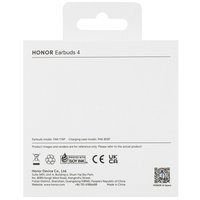 Наушники TWS HONOR Earbuds 4  черный 2026