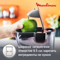 Соковыжималка электрическая Moulinex ZU600110 белый