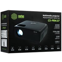 Проектор Cactus CS-PRM.07WT.WUXGA белый