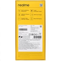 6.72" Smartphone realme C75 128 GB black