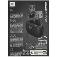 Наушники TWS JBL Wave Buds 2  черный 2024