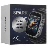 Детские часы Кнопка Жизни Aimoto Spark 4G серый