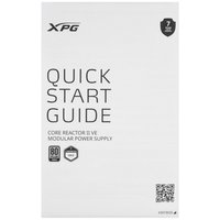 Блок питания ADATA XPG CORE REACTOR II VE 850W [COREREACTORIIVE850G-BKCEU] черный