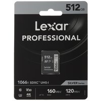 Карта памяти Lexar SDXC 512 ГБ [LSD1066512G-BNNNG]