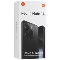 6.67" Смартфон Xiaomi Redmi Note 14 128 ГБ зеленый