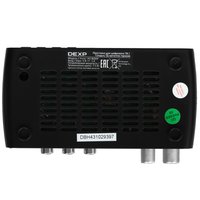 Приставка для цифрового ТВ DEXP HD 8000P черный