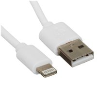 Cable Aceline Lightning 8-pin - USB Type-A white 1 m