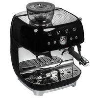 Кофеварка рожковая Smeg EGF03BLEU черный