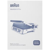 Гриль Braun MultiGrill 9 Pro CG9160 серебристый