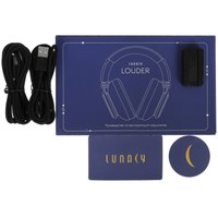 Беспроводные наушники Lunacy Louder  черный 2025
