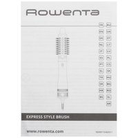 Фен-щетка Rowenta Karl Lagerfeld CF635LF0 черный/красный