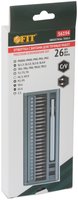 Отвертка с набором насадок FIT 56194