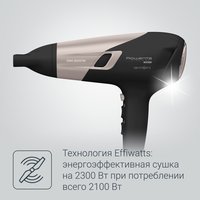 Hair dryer Rowenta CV5831F0 black/pink