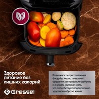 Аэрогриль Gressel RGAF-771826 черный