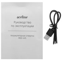 Аккумуляторная отвертка Aceline MSD-4VS