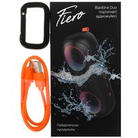 Портативная колонка Fiero Blackline Duo FR240, черный