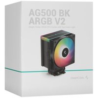 Кулер для процессора DEEPCOOL AG500 BK ARGB V2 [R-AG500-BKAMMN-GJD] черный