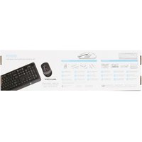 Keyboard and mouse Wireless   A4Tech Fstyler FG1010 black