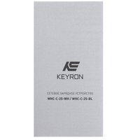 Сетевое зарядное устройство KEYRON WHC-C-25 белый