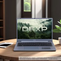 15.6" Ноутбук DEXP Atlas M15-I3W302 серый