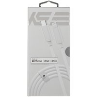 Кабель KEYRON Lightning 8-pin - USB Type-C белый 1.5 м