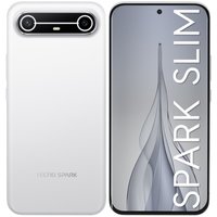 6.78" Смартфон Tecno SPARK Slim 256 ГБ белый
