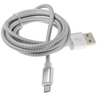 Кабель DEXP micro USB-B - USB Type-A серый 1.5 м