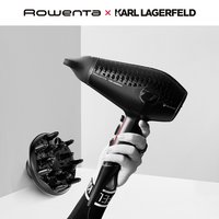 Фен Rowenta Glow Addict CV613LF0 черный/красный