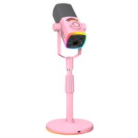 Микрофонный комплект Fifine AM8PROS розовый