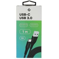 Cable DEXP USB Type-C - USB Type-A black 1 m