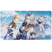 Коврик Genshin Impact Desk Mat Shadows Amidst Snowstorms  разноцветный