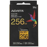 Memory card ADATA Premier One SDXC 256 GB [ASDX256GUII3CL10-C]