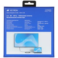 Кабель однонаправленный KEYRON HDMI - DisplayPort, 3 м